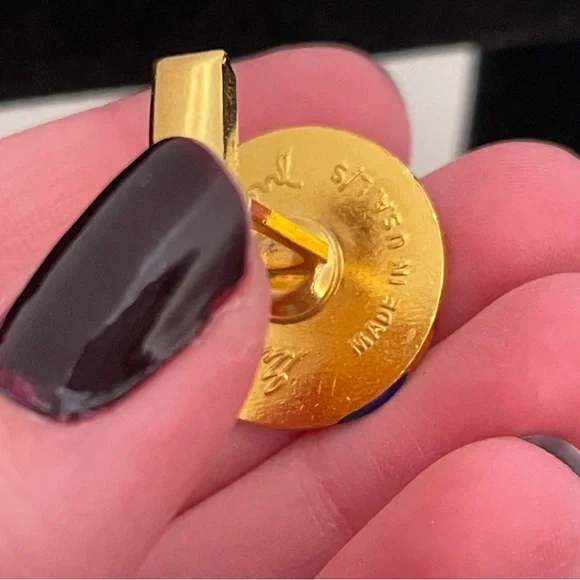 Vintage GERLAD R FORD Presidential Seal Gold Tone Made in USA Men's Cuff Links